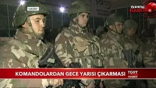 Komandolardan İdlib'e Gece Yarısı &Ccedil;ıkarması