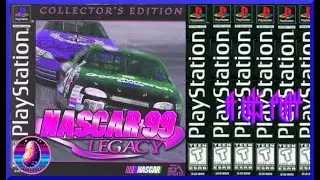 FINISHING UP! NASCAR 99 Legacy | 1999 | PS1 | A P0T4T054CK G4M1NG LET'S PLAY