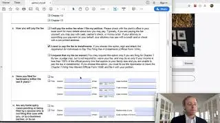 Bankruptcy Forms &mdash; Voluntary Petition (Simple Ch. 7 Case / Doesn't Own Home)