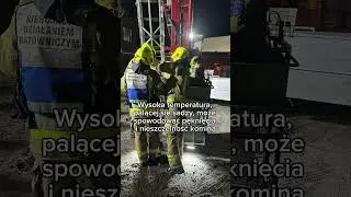 POŻAR SADZY W KOMINIE