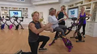 FITNATION Recumbent & Upright Flex Bike Ultra with DVD & Bands on QVC