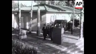 SWEDISH SCULPTORS FUNERAL