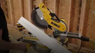 DEWALT&reg; Miter Saws| How to Cut Vertically Nested Crown Molding