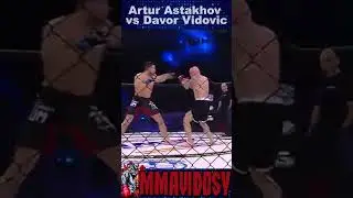 Knockout ProFC 58 - Artur Astakhov vs Davor Vidovic #ProFC #mma #knockout