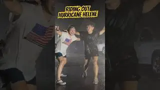 Riding Out Hurricane Helene🌀🇺🇸 #hurricane