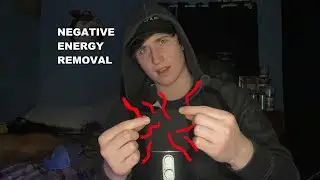 ASMR | Plucking Negative Energy (Plucking and Scraping)