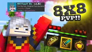 RKYFault V2 [8x] FPS BOOST by Fryne | MCPE PVP TEXTURE PACK