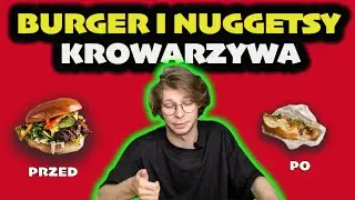 Burger Vegan Pastrami i Nuggetsy Vege Krowarzywa | Test Jedzenia