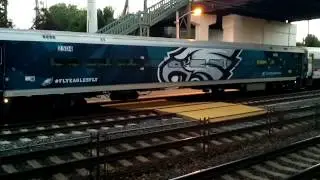 Eagles football logo on septa
