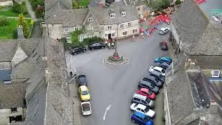 minchinhampton village and common UK Gloucestershire