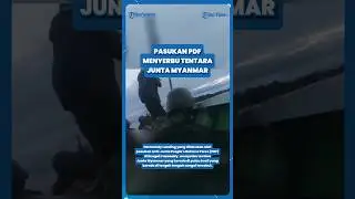 PENUH PERLAWANAN MILISI PDF, TENTARA JUNTA MYANMAR DIBERONDONG PELURU DARI JARAK JAUH - FOOTAGE 2024