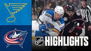 NHL Highlights | Blues vs. Blue Jackets | November 01, 2025