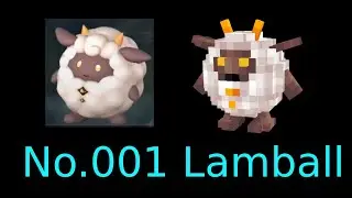 Palworld Lamball,but in Minecraft