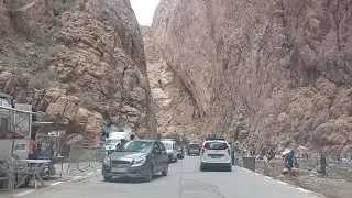 2400 km por Marruecos - Dia 7 parte 2 - 8 de julio 2023. La garganta del Todra y camino al Sáhara.