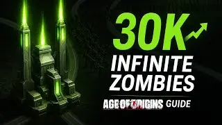 Age of Origins | How to reach over 30K in infinite zombies?