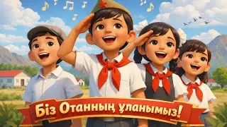 Біз ОТАННЫҢ ұланымыз ЖАҢА НҰСҚАДА. Балалар әндері. Балаларға арналған әндер. Cover