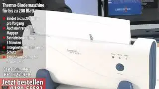General Office Thermo-Bindemaschine f&uuml;r bis zu 200 Blatt