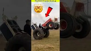 Nishu Deswal Tractor Stunt 🚜 | Suneel Rider #shorts #tractor