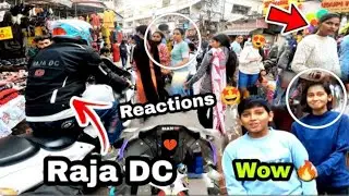 Cute College Girls Shocking Reactions 🥰 On Hayabusa || @RajaDc77 Ne sabko Dara Diya 😭