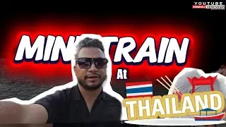 Exploring Mini Siam Thailand 🇹🇭 | Mini Train Ride Experience