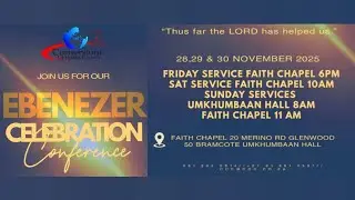 Cornerstone Christian Church Ebenezer Conference Day 2-1st Service