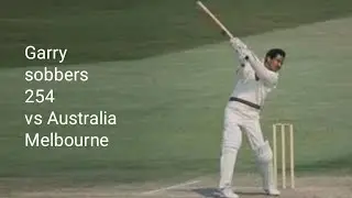 Sir Garry sobers 254 WI vs AUS at Melbourne 1972 Test match
