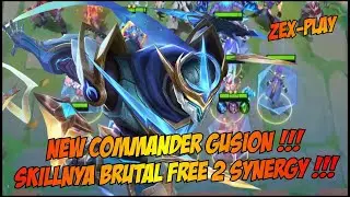 NEW COMMANDER GUSION TOO STRONG FULL HP - MAGIC CHESS GO GO #mcggidcreator #mcgg  #magicchessgogo