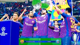 UEFA Champions League Final &bull; Penalty Shootout #8 | FC Barcelona Vs Paris Saint-Germain F.C | FIFA