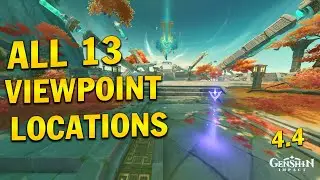 All 13 Viewpoint Locations in Chenyu Vale - Genshin Impact 4.4