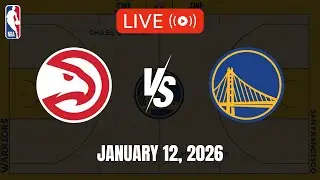 NBA LIVE! ATLANTA HAWKS vs GOLDEN STATE WARRIORS | 2025-26 NBA SEASON | January 12, 2026 | NBA 2K26