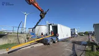 Detos Behuizingen - Installatie lange Detos behuizing bij RWZI Tilburg