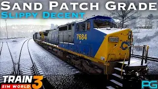 Train Sim World 3 - Sand Patch Grade - Slippy Decent Scenario
