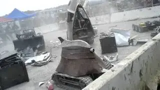 Robot Destruction at Maker Faire 2011