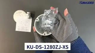 【KU-DS-1280ZJ-XS】---Unboxing video of the security camera's concealed wiring box