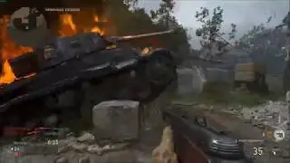 Call of Duty: WW2 - Nice Frags in CoD WW2 PC BETA (CoD WW2).Piece of Gameplay (CoD WW2)