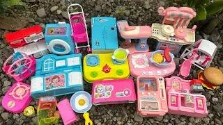 Mencari Mainan Es Krim, Mainan Kitchen Playset Dapur Masak Masakan, Kompor, Burger, Kulkas, Toaster