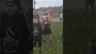 Slaughter to Prevail Hellfest wall of death from the eye of the storm