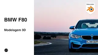 BMW F80 M3 Blender 3D Parte 5 - Modelagem/Modeling