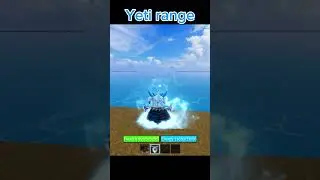 Yeti vs Dragon range 💀 #foryou #roblox #bloxfruits