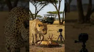 What Happens Next Is Unbelievable! 😱🐆🦌#Cheetah #Gazelle #Wildlife #AnimalEncounter #UnexpectedMoment