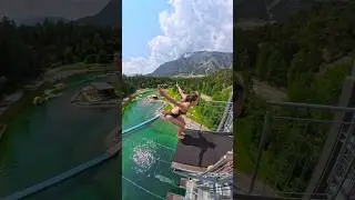 Unreal JUMP from Maike Halbisch | Quad Backflip Hardest Dive #aquacircus