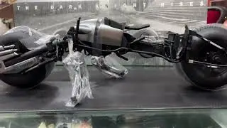 Batman's iconic Batpod #repairing #batpod #batman 