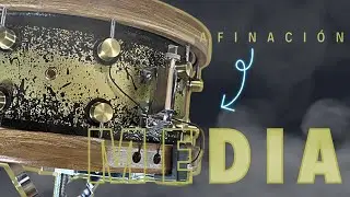 🥁 AFINACI&Oacute;N MEDIA STAVE SNARE 14 X 6.5