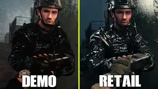 Call of Duty: Modern Warfare II Demo vs Retail PC RTX 3080 4K Ultra Graphics Comparison