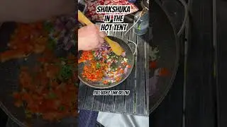 Shakshuka. Easy Camp Meal #hottent #camping  #easycampmeals #truckcamping #overlanding #solocamping
