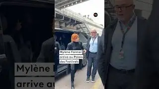 Myl&egrave;ne Farmer- FR3 Azur arriv&eacute;e de Myl&egrave;ne au Festival de Cannes 13/05/2025 #festivaldecannes