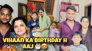 Vihaan ka birthday celebrate 🥳 