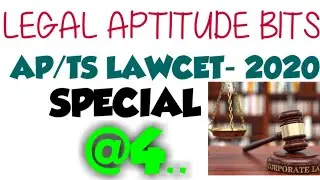 @4.. LEGAL APTITUDE BITS FOR TS & AP LAWCET