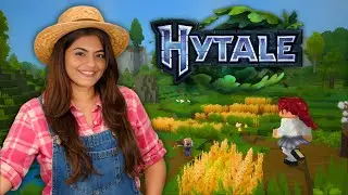 Trying this new minecraft like game! Hytale #PinkcessPlays