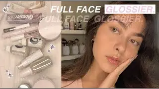 FULL FACE GLOSSIER 2019 skincare + no-makeup-makeup look